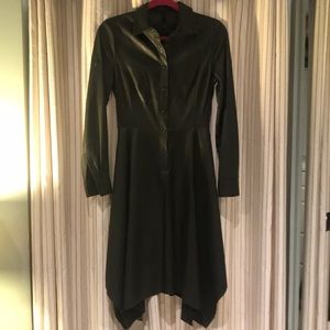 Gorgeous faux leather dress